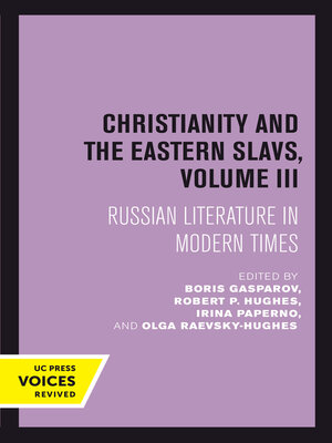 cover image of Christianity and the Eastern Slavs, Volume III